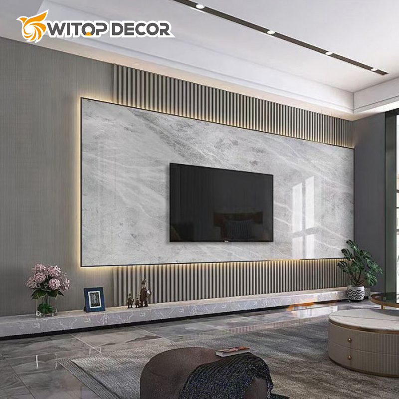 4X8 UV PVC Sheet Marble Alternative PVC Sheet Board Wall Panels
