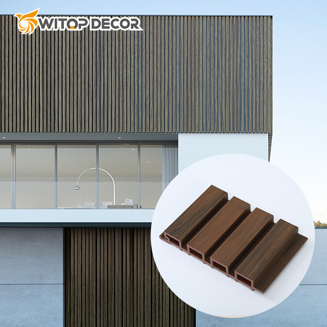 Wall Cladding Wooden Wall Panels Outdoor Wood Texture WPC Wall Cladding