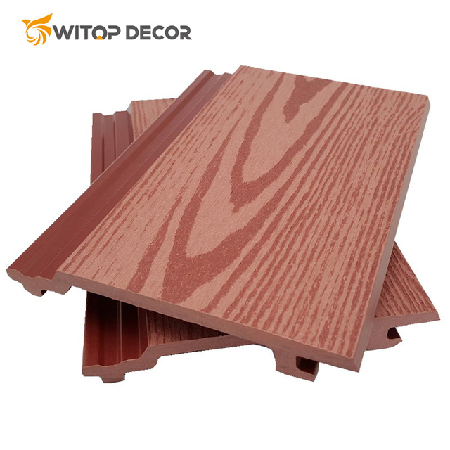 Waterproof Plastic Wood Composite WPC Co-Extrusion Exterior Wall Panel Wall Cladding