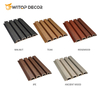3D Embossed Oak Wood Grain WPC Wall Cladding