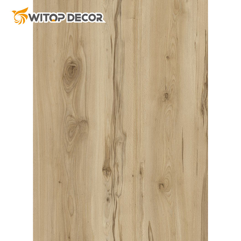 Witop WPC Mirror Veneer Cladding Bamboo Charcoal WPC Wall Panels PVC for Interior Hotel Decoration