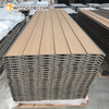Waterproof Decorative Outdoor WPC Exterior Fluted Wall Panel WPC Wall Cladding