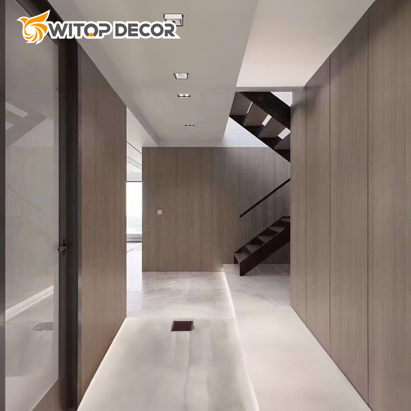 Bamboo Charcoal Board Marble 1220 X 2440mm Waterproof Marble Grain Bamboo Fiber Charcoal Board