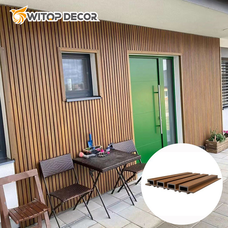 High Quality Decorative Wall Cladding Panel Eco Wood Wooden Plastic WPC Wall Panel