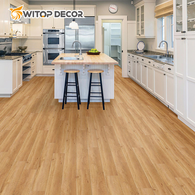 Indoor Floor 100% Waterproof 4mm 5mm 6mm 8mm Vinyl Spc Flooring Plank