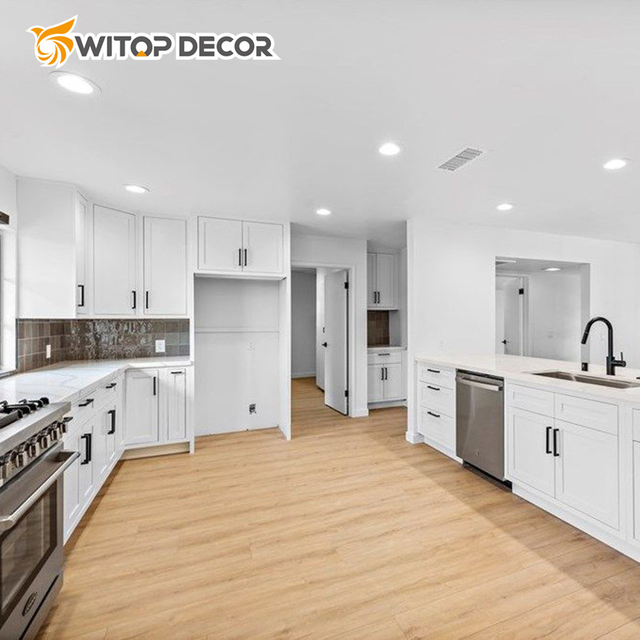 Waterproof Spc Piso 4mm Interlocking Click Lvt Spc Flooring PVC Vinyl Flooring