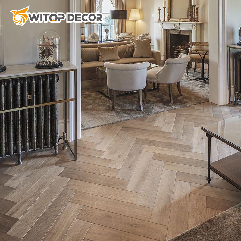 4mm/5mm/6mm Spc Vinyl Plank Floor Easy Maintenance Spc Flooring for Bathroom