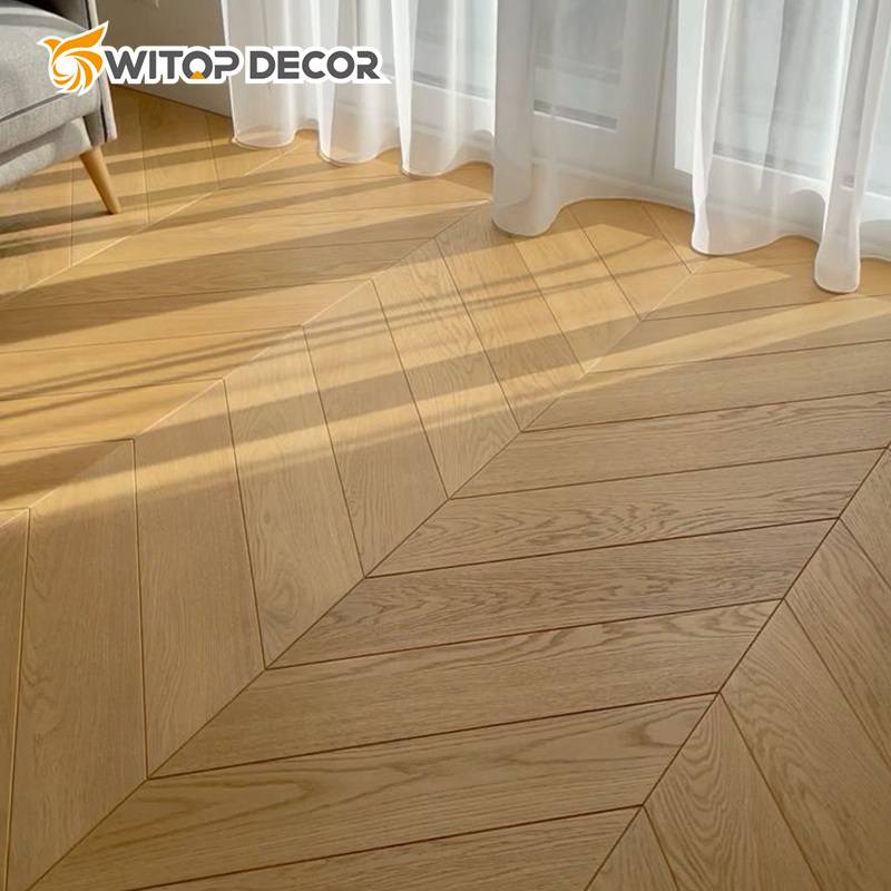 Click Lock Spc Flooring Supplier Fire-Resistant Herringbone Spc Floor/Stone Plastic