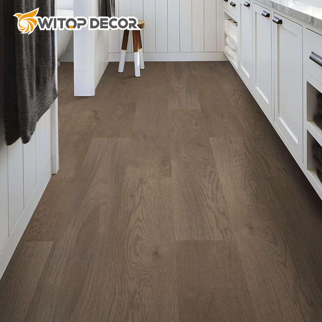 Living Room Oak Wood Waterproof Flooring Spc 8mm Engineered Wood Flooring