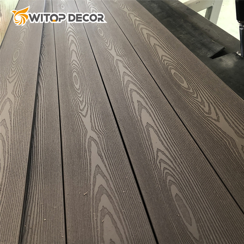 Eco-Friendly High Quality Wood Plastic Composite Deck Co-Extrusion WPC Decking