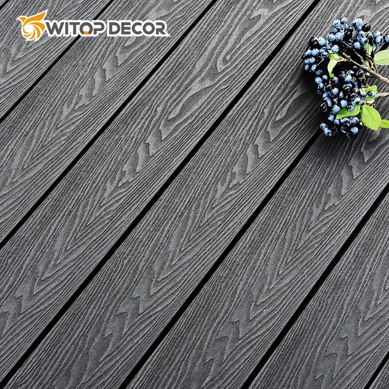 Outdoor Easy to Install PVC Plastic Flooring Composite Decking Boards