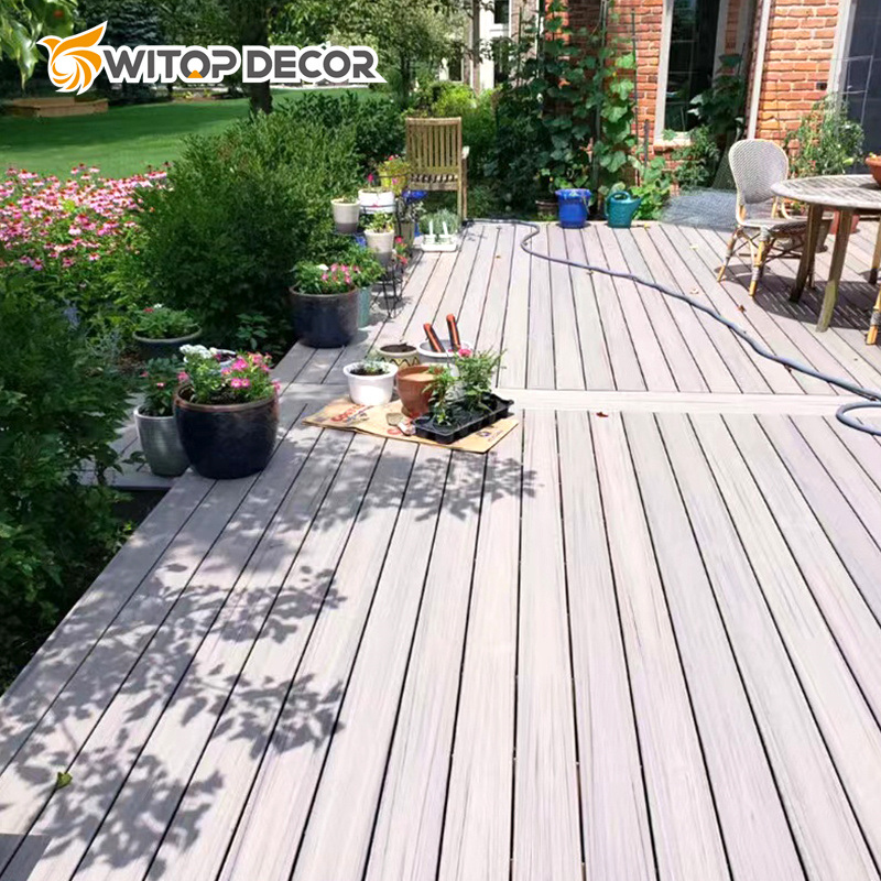 WPC Wood Outdoor Deck Kit Co Extrusion Decking