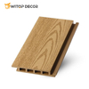 Outdoor Terrace Co-Extrusion Wood Plastic Composite Decking