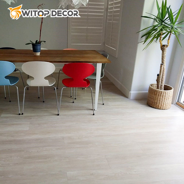 Stone Plastic Core Luxury Vinyl Flooring PVC Plank Spc Floor Hot