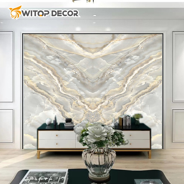 Modern Design 3D Print PVC UV Protection Sheet for Livingroom