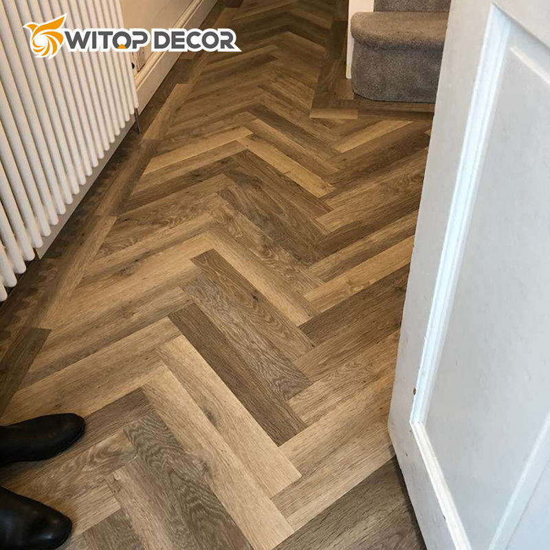 Interior Flooring of PVC Plastic Non-Slip Flooring Roll Lvt Flooring Fireproof