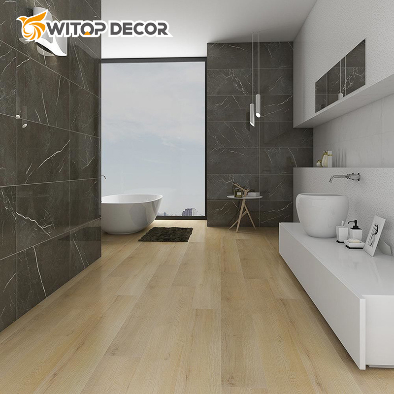 China Suppliers High Quality Luxury Wooden Finished Spc Vinyl Flooring Wholesale Price