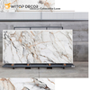 Customization Faux UV Marble Sheet PVC Board Panel Wall for Decorative