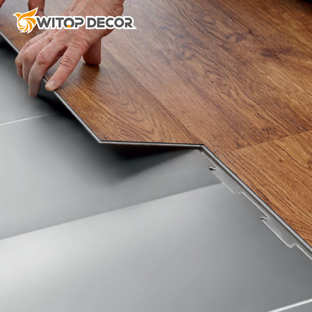 Peel and Stick Durable Waterproof Marble Self Adhesive Lvt Spc Flooring