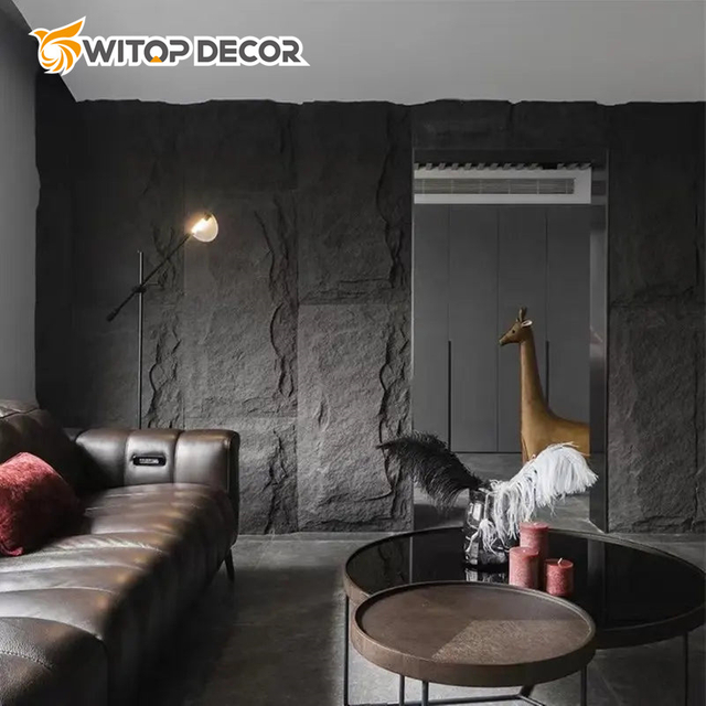 Hot Sales Faux Stone Wall Panel PU Rock Veneer Exterior Artificial PU Stone Wall Panel