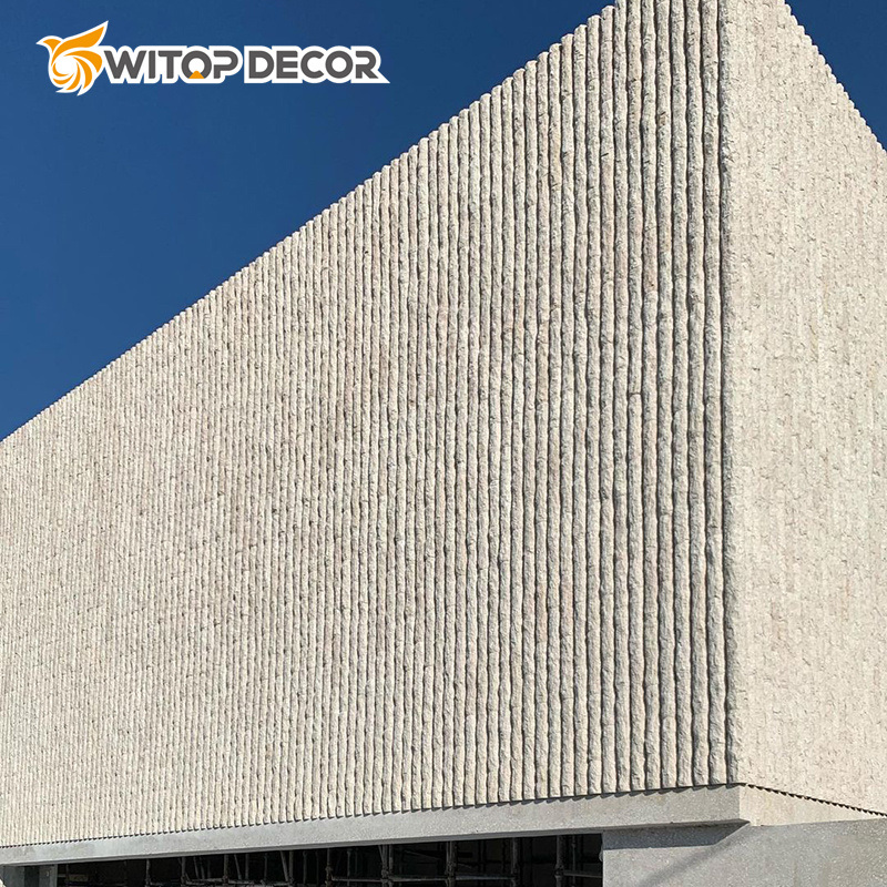 Lightweight Polyurethane PU Stone Indoor and Outdoor Wall Panels Exterior Simulated Stone 3D Wall Panel Board