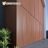 Custom Wall Cladding Wooden PVC Wall Panels Outdoor Soundproof WPC Wall Panel