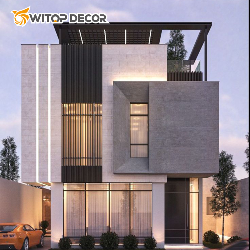High Quality Outdoor Wall Panel Waterproof WPC Wall Cladding for Exterior Wall Decoration