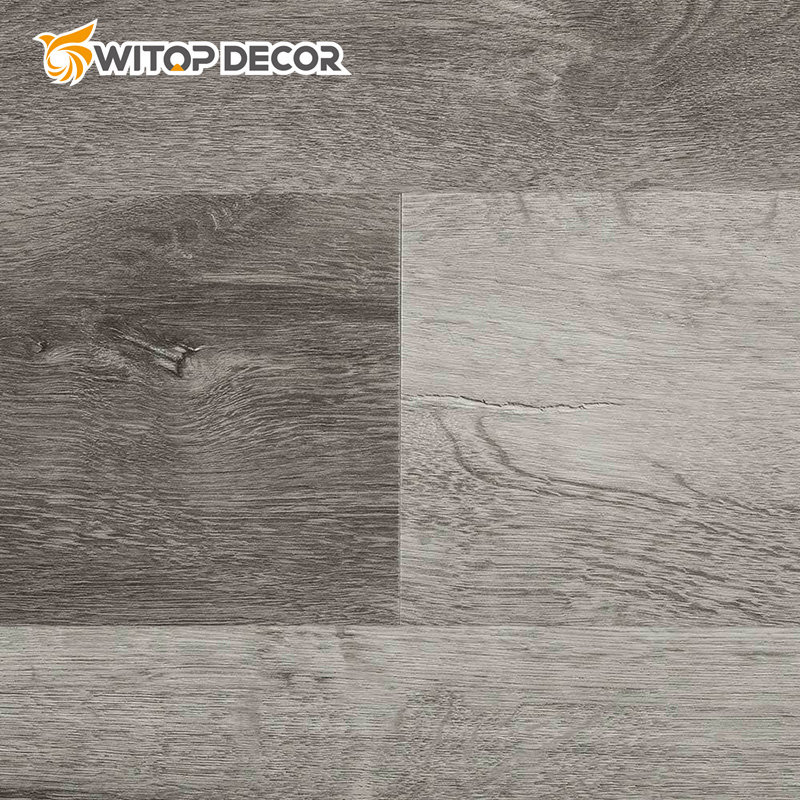 Grey Color Herringbone & Plank Waterproof Spc Vinyl Flooring