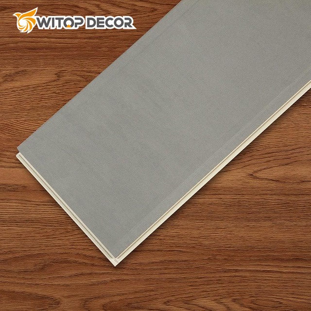 Chinese Factory Wholesale Brown Minimalist Waterproof UV Coating Spc Lock Flooring
