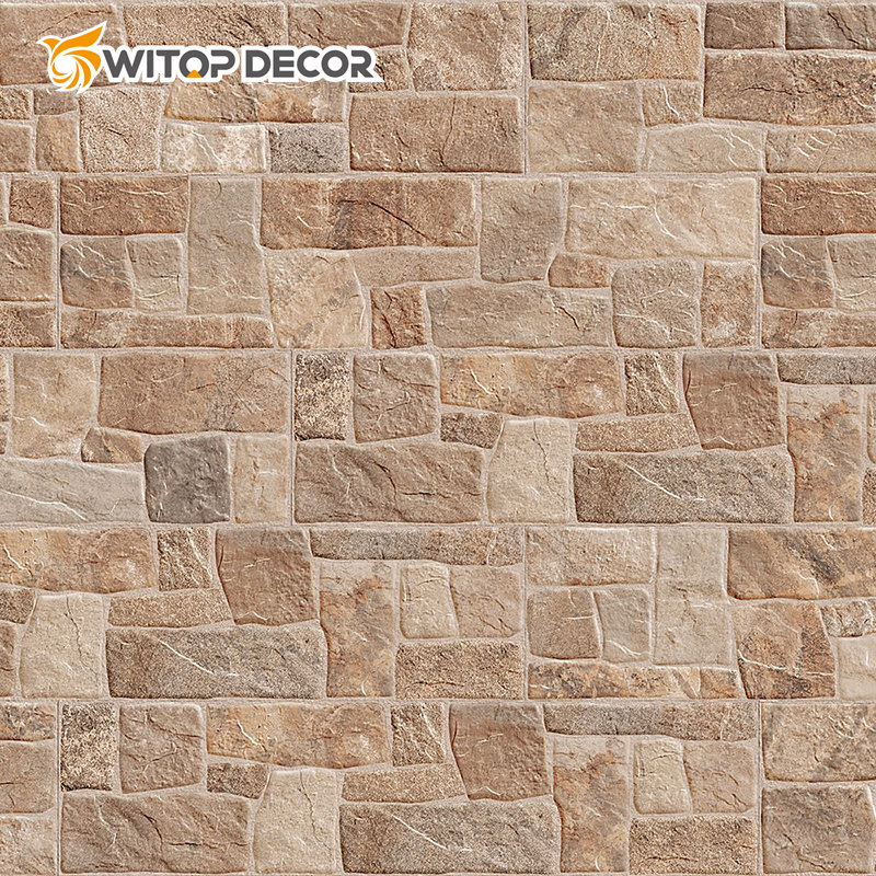 Wall Background Decor Waterproof Stone PU Panels PU Stone Panels PU Wall Stone Panel