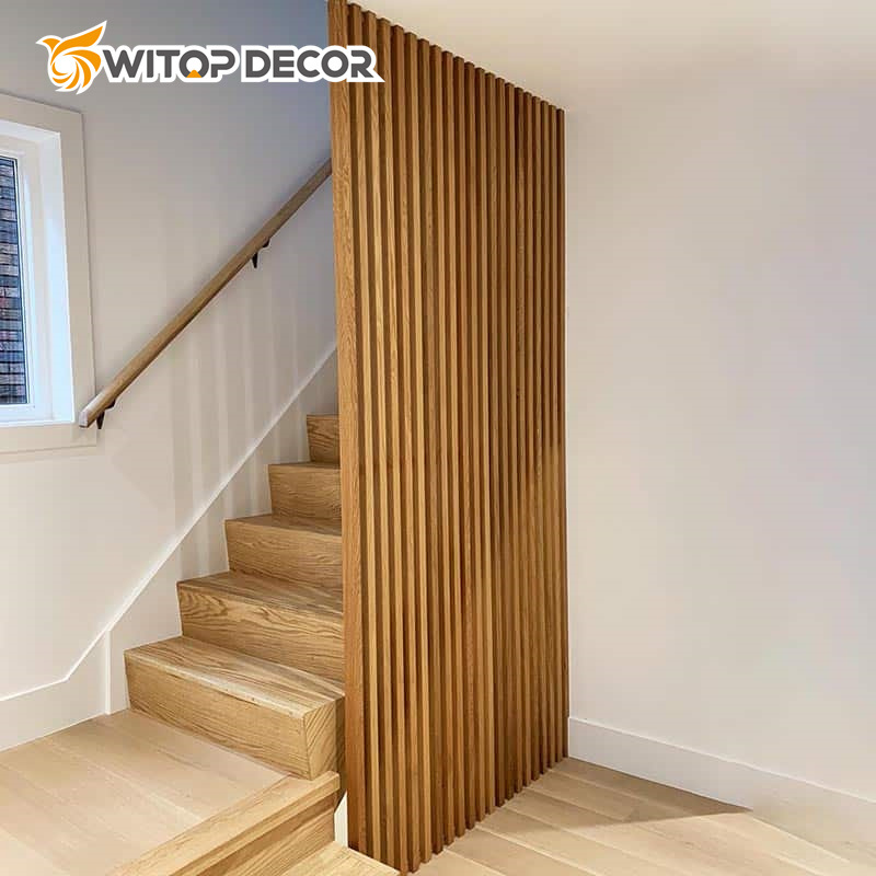 Eco-Friendly Sound Proof Wood Wall Basic Polyester Fiber Acoustic Standing Panel
