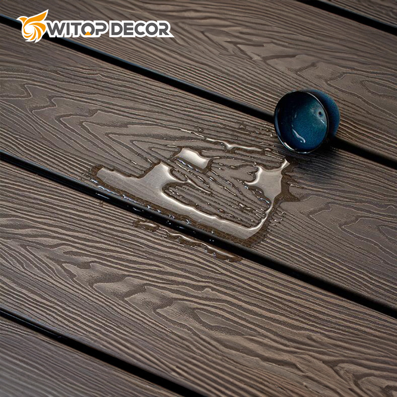 New Solid WPC Outdoor Artificial Co-Extrusion Wood Composite Decking
