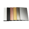 New Design Exterior Interior Wall Decoration 3D Marble Metal Mirror PVC WPC Wall Panel