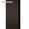 DIY 21mm Natural Walnut and Oak Acoustic Slat Wood Wall Panels for Meeting Room