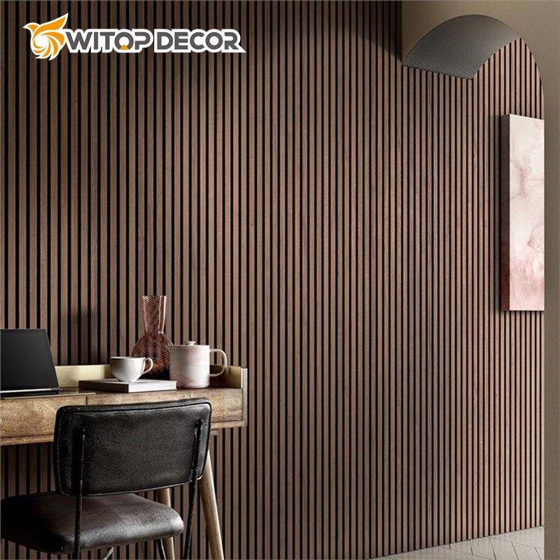 Wood Acoustic Panel 21mm Thickness Sound Absorber Wooden Wall Panels