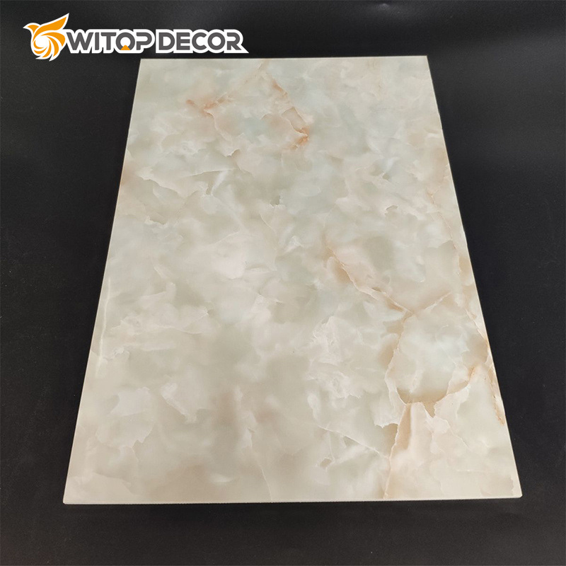Waterproof Anti-Scratch Luxury Eco-Friendly PVC Marble Sheet for House