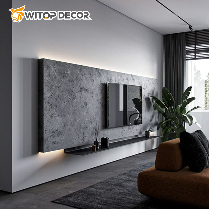Waterproof Anti-Scratch Luxury Eco-Friendly PVC Marble Sheet for House
