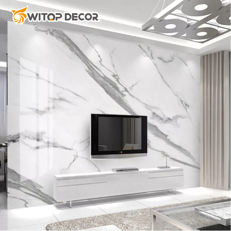 1220mm Wide UV Board Faux PVC Marble Sheet with Best Quality