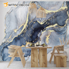 High Glossy PVC Sheet Waterproof Plastic Wall Tile Sheets with Marble Design