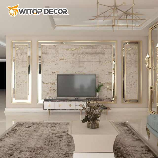 Fireproof and Waterproof Decorative Interior PVC Marble UV Board