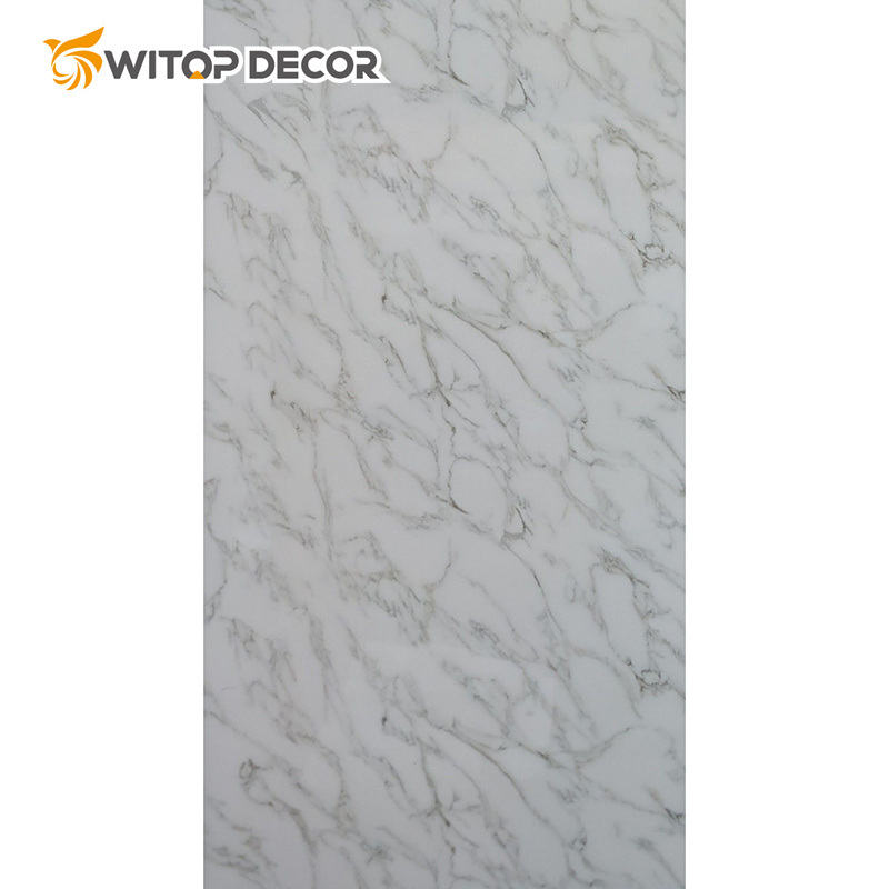 Marble Substitute 1220*2800*3mm Solid PVC Plastic UV Board for Wall