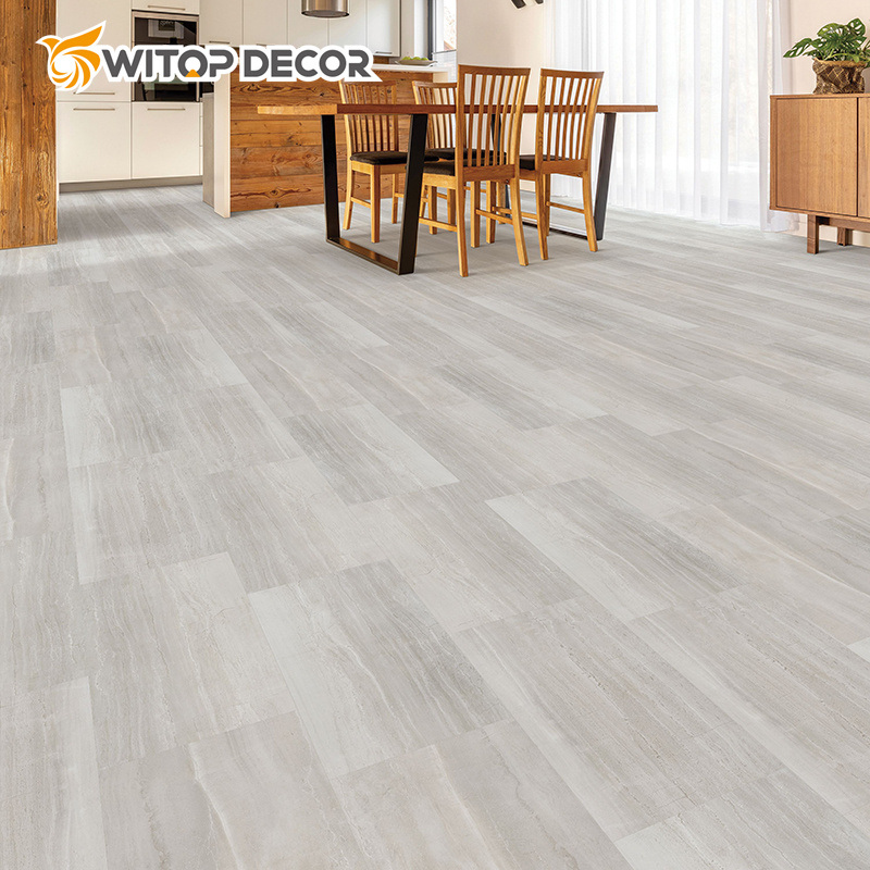 Embossed Customized Spc Flooring Click Lock Vinyl Flooring Wood Grain Flooring