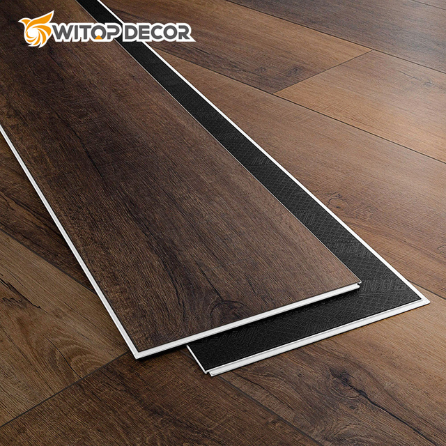 Wood Grain Stone Plastic PVC Flooring 4mm 5mm 6mm Spc Flooring