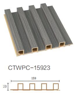 Hot Selling Interior Decorative Plastic Cladding WPC Fireproof Wall Panels