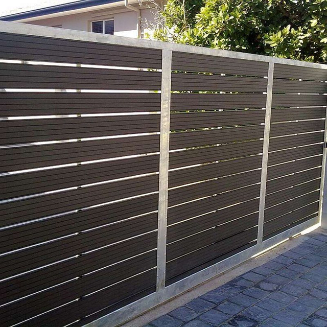 Composite Wood WPC Post Upright Column Pole Outdoor Fence Post Durable Weather-Resistant DIY Fence WPC Hot Sale