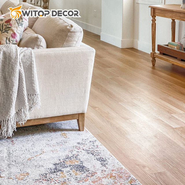 Spc Vinyl Flooring 4mm Interlock Click Laminate Spc Flooring