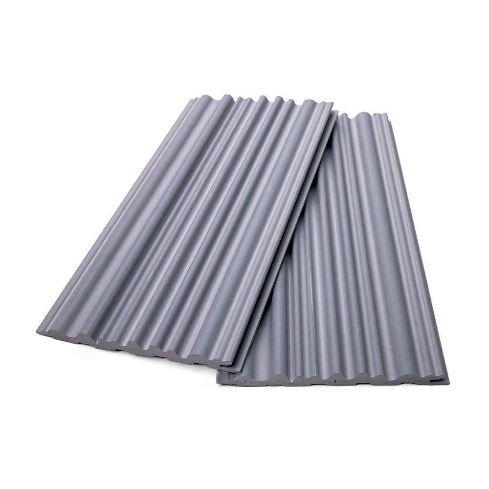 Factory Price Wood Plastic Eco-Friendly WPC Fluted Wall Panel Designs for Interior Decor