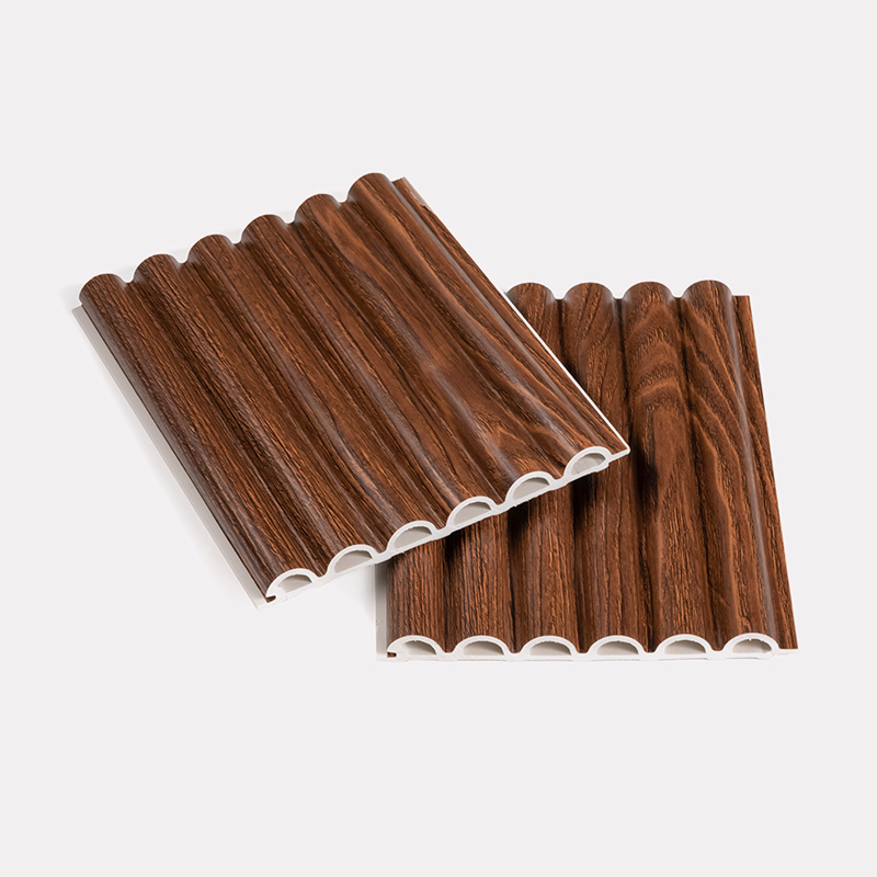 Exotic Wood Slat Panel for Tropical-Themed Interior Design