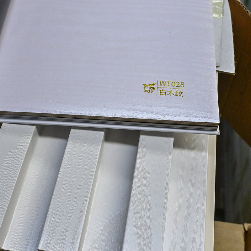 Fluted PVC Panel Cladding - Waterproof and Cost-Effective Design