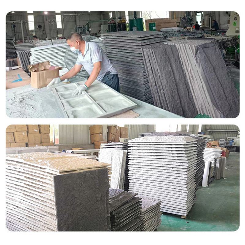 Outdoor Culture Faux Brick 3D Decoration PU Stone Wall Panel